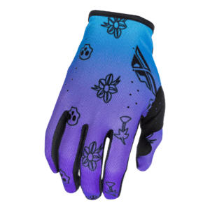 FLY Racing Lite Outline 2026 Gloves - Purple - Blue - Black
