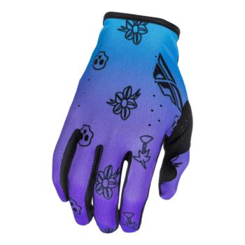 FLY Racing Lite Outline 2026 Gloves - Purple - Blue - Black