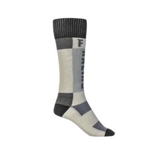 FLY Racing MX Thick Socks - Grey - Black
