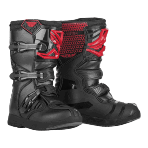 FLY Racing Maverik Boots Junior - Red Black