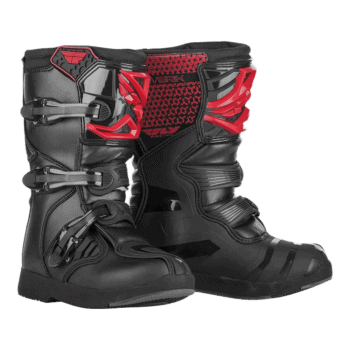 FLY Racing Maverik Boots Junior - Red Black