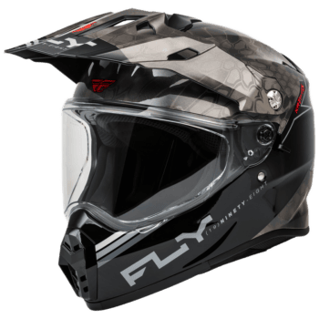 FLY Racing Trekker Kryptek Conceal Helmet - Black - Grey - White