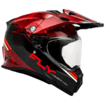 FLY Racing Trekker Kryptek Conceal Helmet - Red - Black - 02