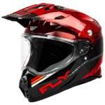 FLY Racing Trekker Kryptek Conceal Helmet - Red - Black