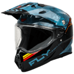 FLY Racing Trekker Kryptek Conceal Helmet - Slate - Black - Red