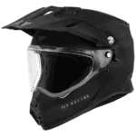 FLY Racing Trekker Solid Helmet - Matte Black