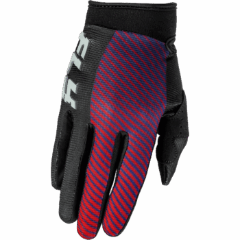 Fly Racing F-16 Gloves - Junior - Black - Red - Purple