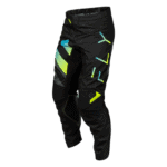 Fly Racing Kinetic Volt Bottoms Black - Grey - Teal - Yellow 02