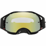 Oakley Airbrake Jeffrey Herlings Signature MX Goggles with mirrored lens and black frame for motocross racing.