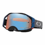 Oakley Airbrake MX Goggles - Grey Strike Strap - Sapphire Prizm Lens
