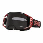 Oakley Airbrake MX Goggles - Red Eddie Strap - Dark Grey Lens