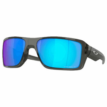 Oakley Double Edge Sunglasses - Grey Smoke Prizm - Sapphire Iridium Polarised Lens