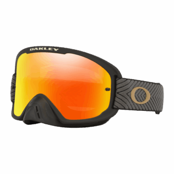 Oakley O Frame 2.0 Pro MX Goggles - Team Black Strap - Fire Iridium Lens