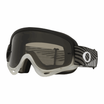 Oakley O Frame MX Goggle - Black Brutal Strap - Dark Grey Lens