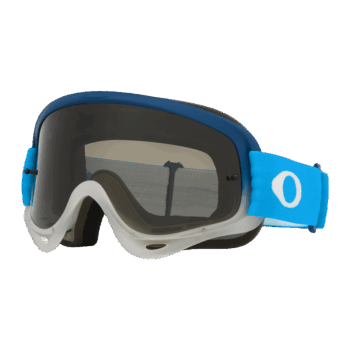 Oakley O Frame Team MX Goggle - Blue - Dark Grey Lens