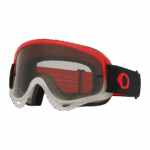 Oakley O Frame Team MX Goggle - Red - Light Grey Lens