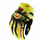 Troy Lee Designs AIR Cyclops Gloves - Black - Fluro Yellow