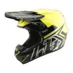 Troy Lee Designs GP PRO Mono Helmet - Fluro Yellow - 06