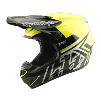 Troy Lee Designs GP PRO Mono Helmet - Fluro Yellow - 06