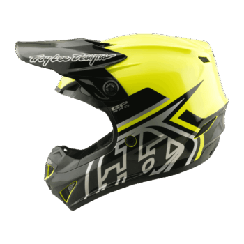 Troy Lee Designs GP PRO Mono Helmet - Fluro Yellow
