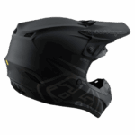 Black Troy Lee Designs GP PRO Mono Helmet with sleek aerodynamic design for motocross and off-road riding.