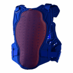 Troy Lee Designs ROCKFIGHT CE Flex Chest Protector - Blue - Back
