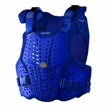Troy Lee Designs ROCKFIGHT CE Flex Chest Protector - Blue - Front
