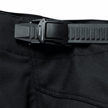 Close-up of Troy Lee Designs SCOUT GP PRO Mono Bottoms with adjustable buckle and durable fabric.