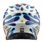 Troy Lee Designs SE5 Composite Overspray Helmet - Violet - White - 04