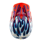 Troy Lee Designs SE5 Composite Overspray Helmet - Violet - White - 05