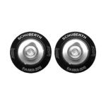 Schuberth FHR - HANS Clips - Black For SF3 ABP - SF4 - SP1 - SK1 Helmets