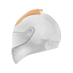 Schuberth Forced Air Scoop - Flat Top