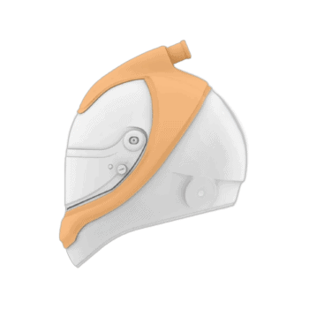 Schuberth Forced Air Scoop - Top Side