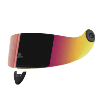 Schuberth GT Visor - Mirrored Multilayer Red (Light Smoke)