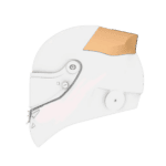 Schuberth Long Rear Spoiler For SF3 ABP - SF4 - SP1 - SK1 Helmets