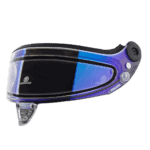 Schuberth Rain Visors - Mirrored Multilayer Blue - Clear Standard Rain Visor