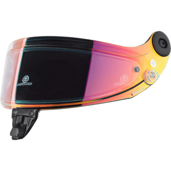 Schuberth Replacement SDL Visors - Mirrored Multilayer Red Clear