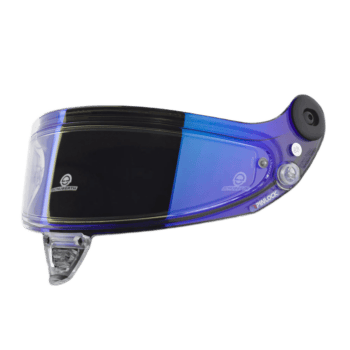 Schuberth Replacement Visors - Mirrored Multilayer Blue - Clear - High Contrast