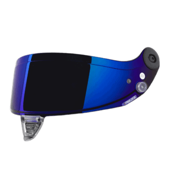 Schuberth Replacement Visors - Mirrored Multilayer Blue - Dark Smoke