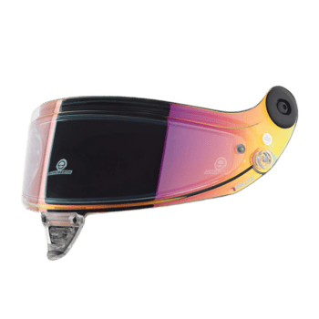 Schuberth Replacement Visors - Mirrored Multilayer Red - Clear
