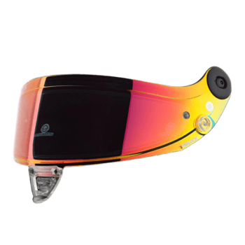 Schuberth Replacement Visors - Mirrored Multilayer Red - Light Smoke - High Contrast