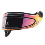 Schuberth SDL Rain Visors - Mirrored Multilayer Red Clear - Rain Visor