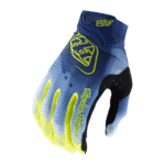 Troy Lee Designs AIR Illusion Gloves - Slate - Fluro Yellow