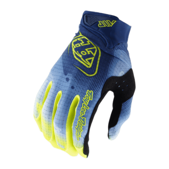 Troy Lee Designs AIR Illusion Gloves - Slate - Fluro Yellow