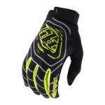Troy Lee Designs AIR Stagger Gloves - Gunmetal - Yellow