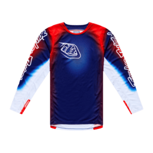 Troy Lee Designs GP Pro Imprint Jersey - Blue - Orange - Front