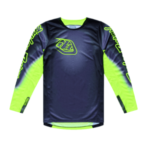 Troy Lee Designs GP Pro Imprint Jersey - Grey - Fluro Yellow - Front