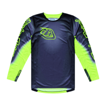 Troy Lee Designs GP Pro Imprint Jersey - Grey - Fluro Yellow - Front