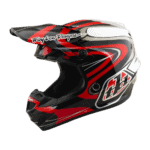 Troy Lee Designs GP Pro MIPS Pulse Helmet - Red - Black - Grey