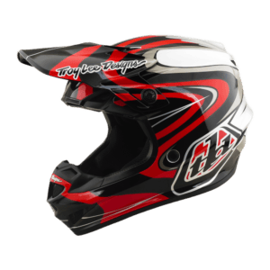 Troy Lee Designs GP Pro MIPS Pulse Helmet - Red - Black - Grey